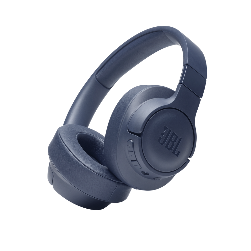 JBL Tune 710BT - Blue - Wireless Over-Ear Headphones - Hero image number null